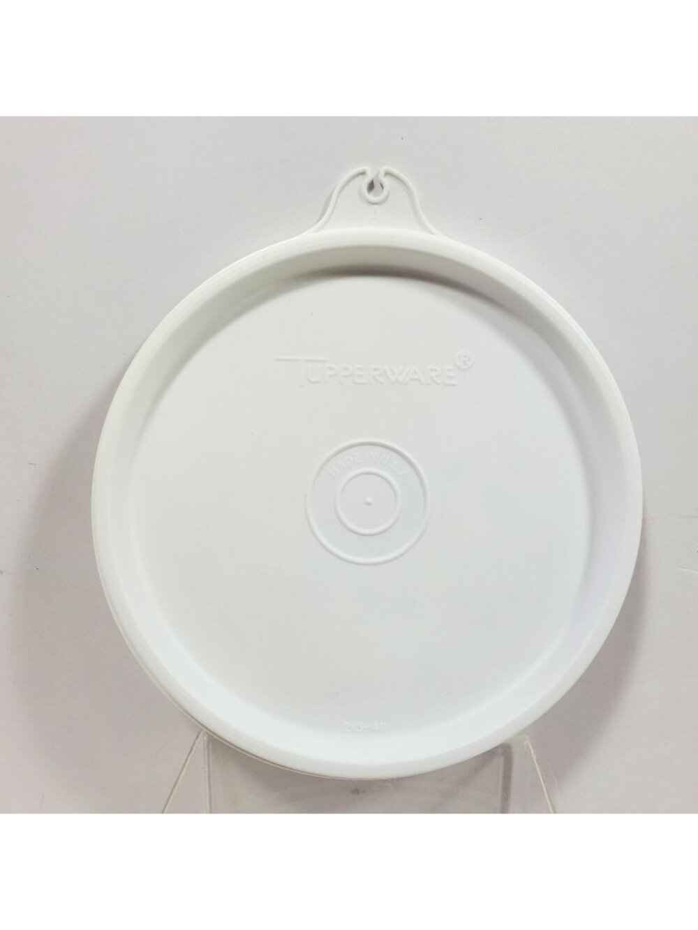 Tupperware Replacement A Seal Lid White Round 4"